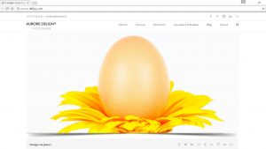 Site Web de la Photographe culinaire Aurore Deligny