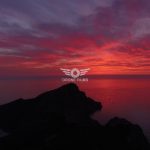 Capo Rosso au coucher du soleil - Drone Films - Vidéo